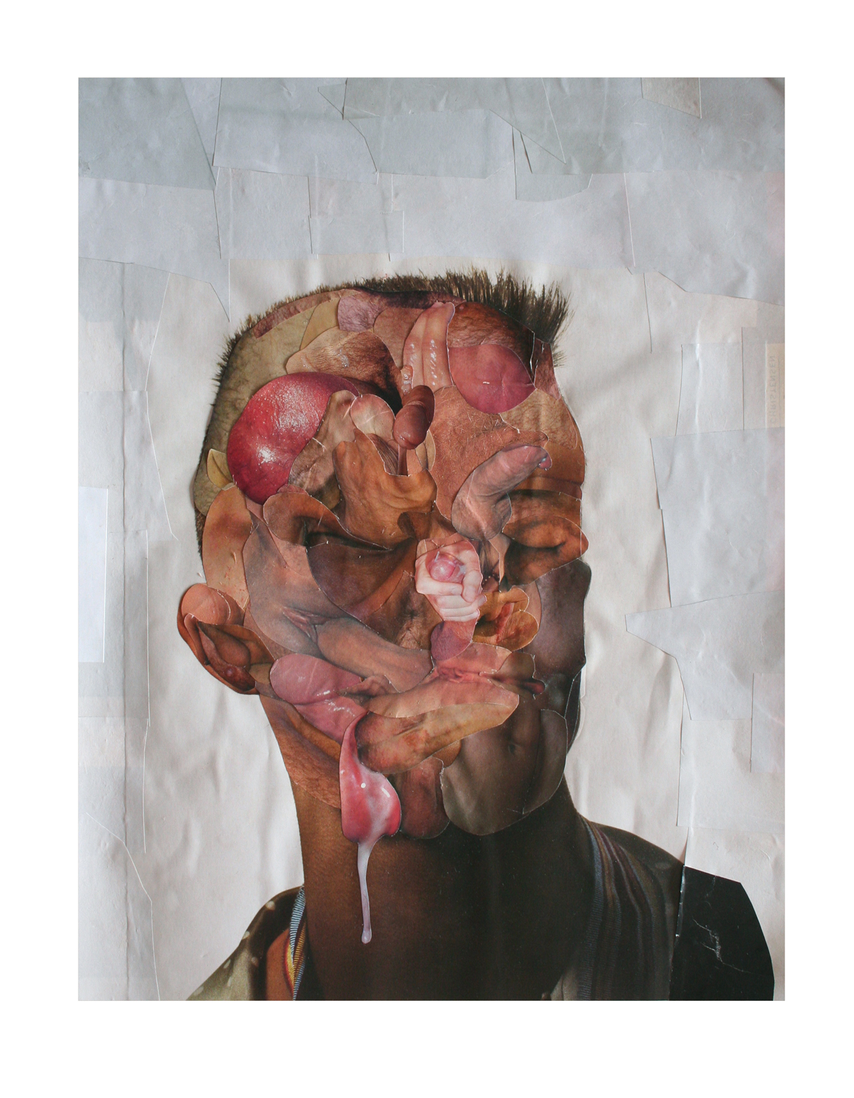 Fuck Face 002', artist, Paul Coombs, London, Deptford, New Cross Gate, Contemporary Art