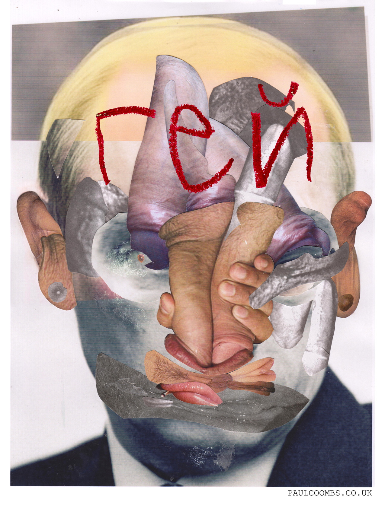 Pootin Fuck Face', artist, Paul Coombs, London, Deptford, New Cross Gate, Contemporary Art, Putin, Poo Tin, Vladimir Putin
